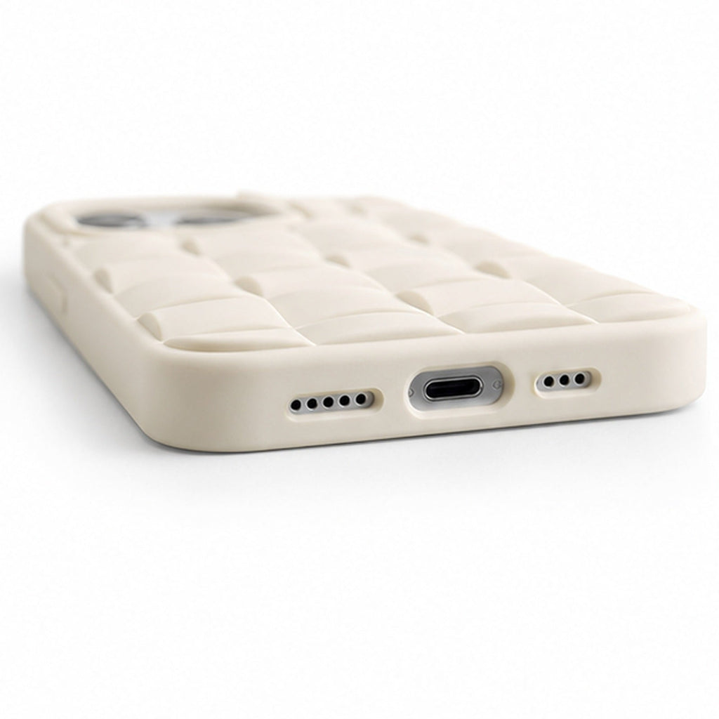 Woven Touch Silicone Case for iPhone