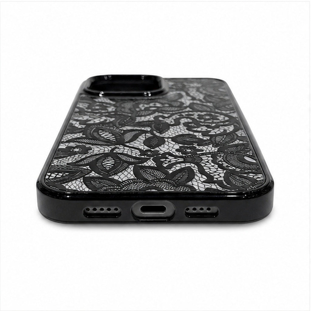 Midnight Lace Bloom Case for iPhone