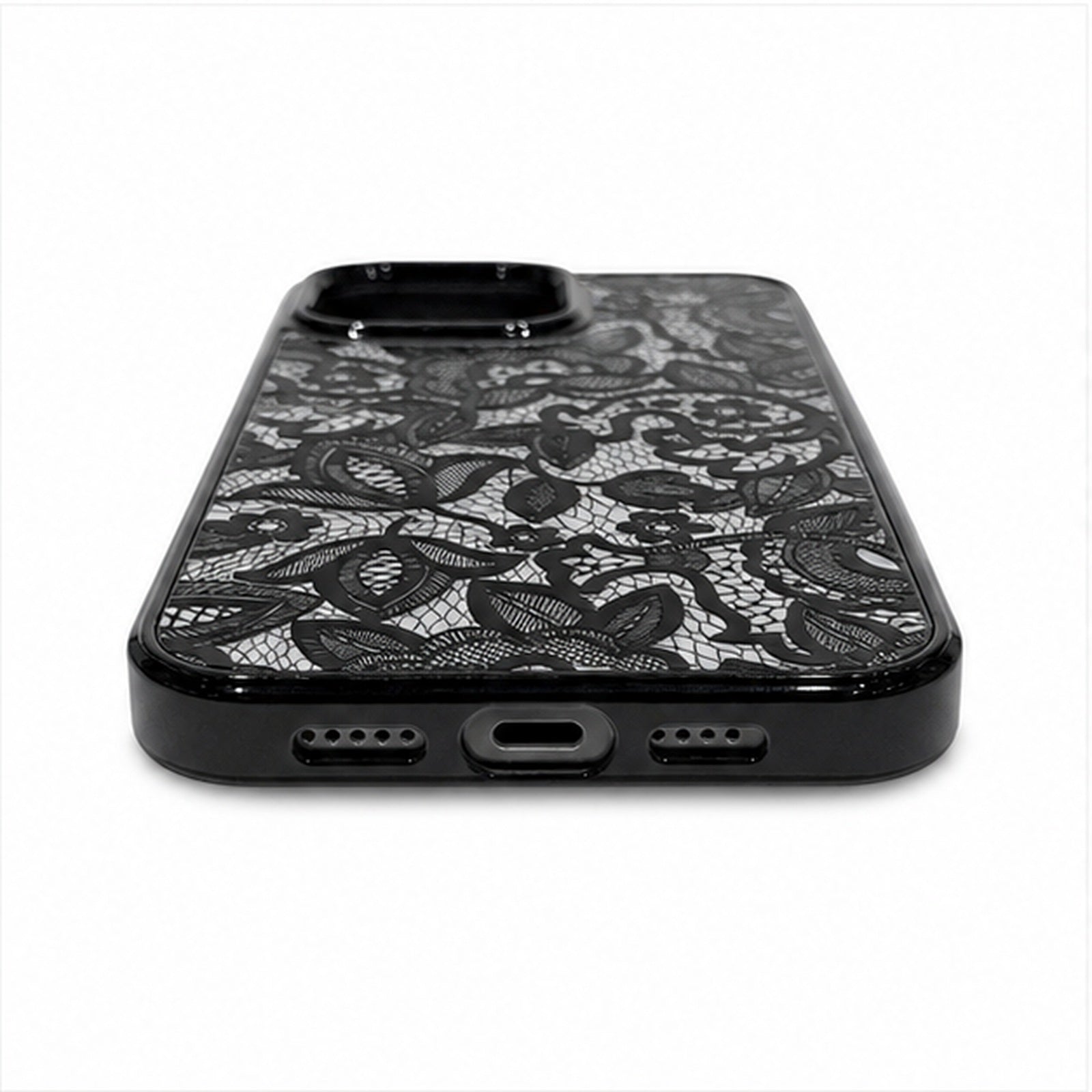 Midnight Lace Bloom Case for iPhone